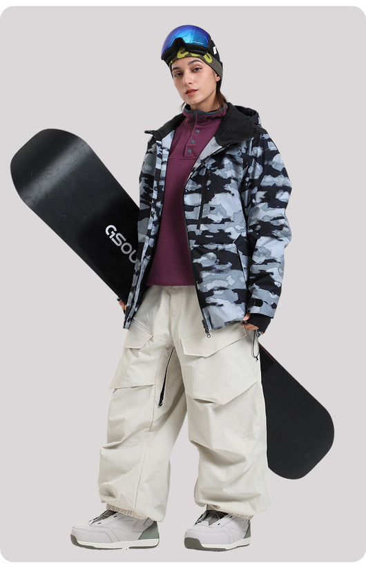 Chaqueta de Esquí Impermeable Térmica con Tecnología Respirable - Image 33