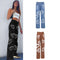 Jeans Rectos Anchos para Mujer con Estampado Love