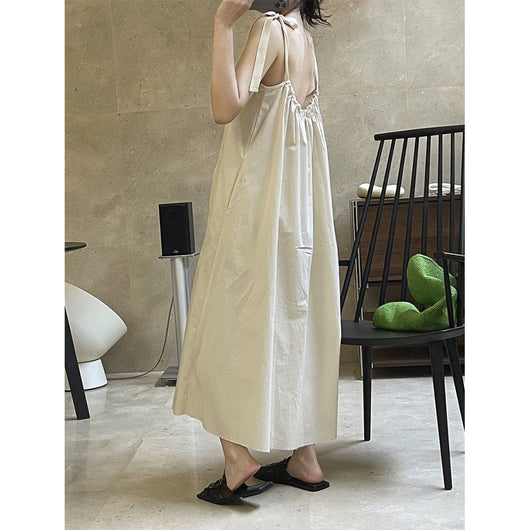 Vestido Ajustable con Diseño Asimétrico y Cordones - Image 5