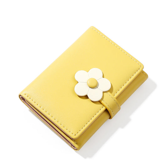 Monedero Floral Compacto - Billetera Pequeña con Diseño Flores - Image 8