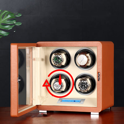Enrollador Automático de Relojes Mecánicos con Vitrina de Almacenamiento - Image 3