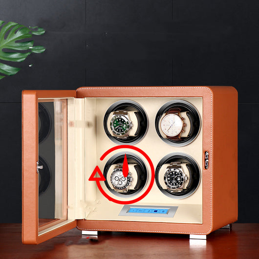 Enrollador Automático de Relojes Mecánicos con Vitrina de Almacenamiento - Image 3
