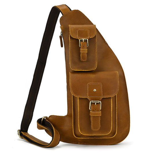 Bolsa de Pecho de Cuero para Hombre - Diseño Moderno y Funcional - Image 30