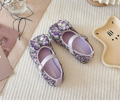 Zapatos de Rendimiento para Niñas con Diamante de Luz en Cristal - Image 13