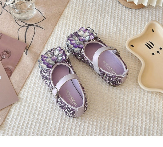 Zapatos de Rendimiento para Niñas con Diamante de Luz en Cristal - Image 13