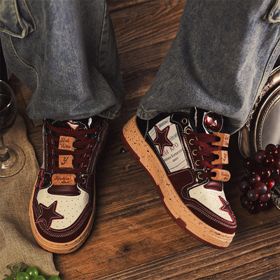 Tenis Deportivos con Diseño de Estrellas para Hombre - Image 2