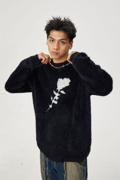 Suéter Tipo Pullover Unisex en Jacquard con Textura Afelpada - Image 17