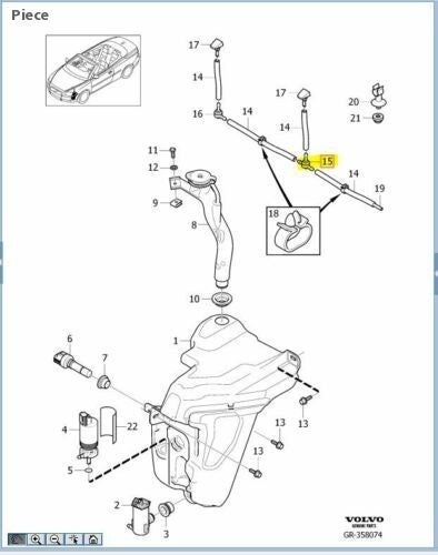 Válvula de Retención en T para Sistema de Limpieza de Limpiaparabrisas - Image 13