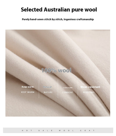 Abrigo de Cachemira Reversible para Otoño e Invierno - Image 22