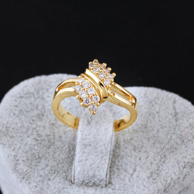 Anillo de Moda Coreana para Niñas con Circonita Brillante - Image 8