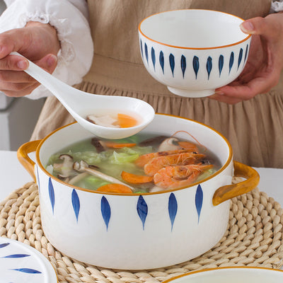 Recipiente de Cerámica Grande con Tapa para Sopas y Guisos - Image 11