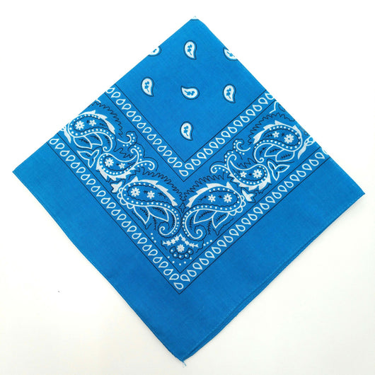 Pañuelo Cuadrado de Algodón con Estampado de Flor de Cajú 55cm - Image 62