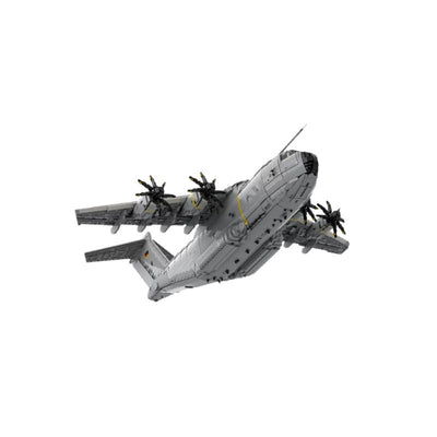 Avión de Pasajeros con Bloques de Construcción Pequeños - Image 5