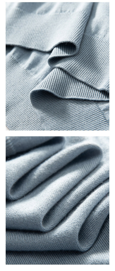 Camiseta Manga Corta Hombre Seda de Mora y Cachemira Suave Verano - Image 16