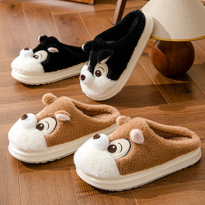 Pantuflas Cálidas con Diseño de Ardilla para el Hogar - Image 11