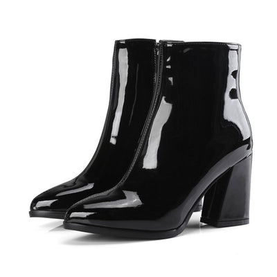 Botas Trendy Talla Grande Estilo Europeo y Americano para Mujer - Image 16
