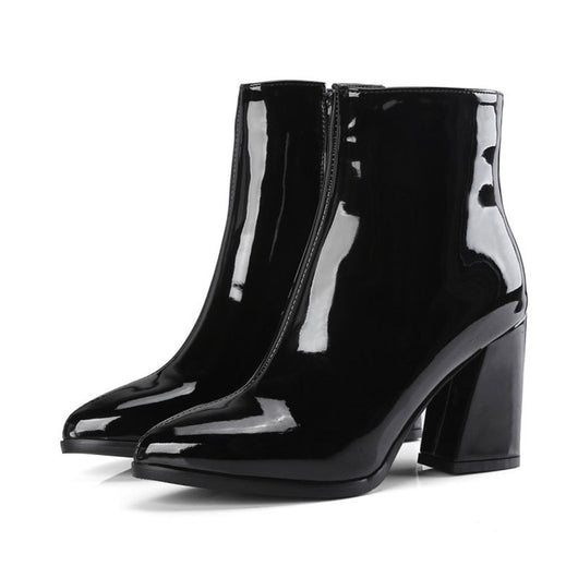 Botas Trendy Talla Grande Estilo Europeo y Americano para Mujer - Image 16