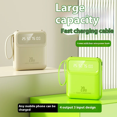 Batería Portátil de Gran Capacidad con 4 Puertos de Carga Rápida - Image 4