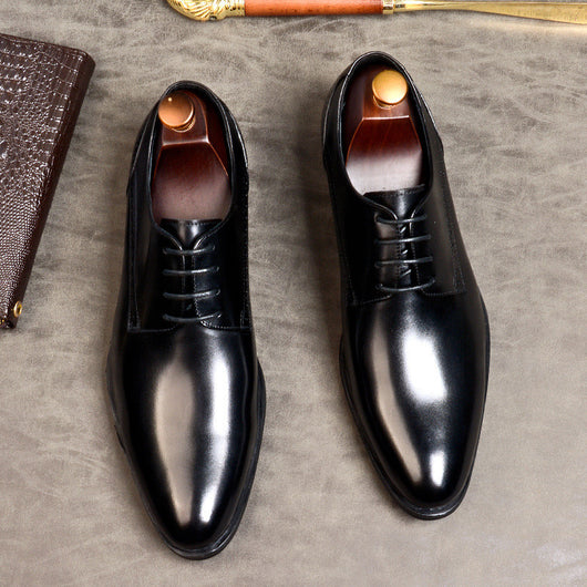 Zapatos de Negocios para Hombre con Cordones de Cuero Premium Estilo Británico - Image 10