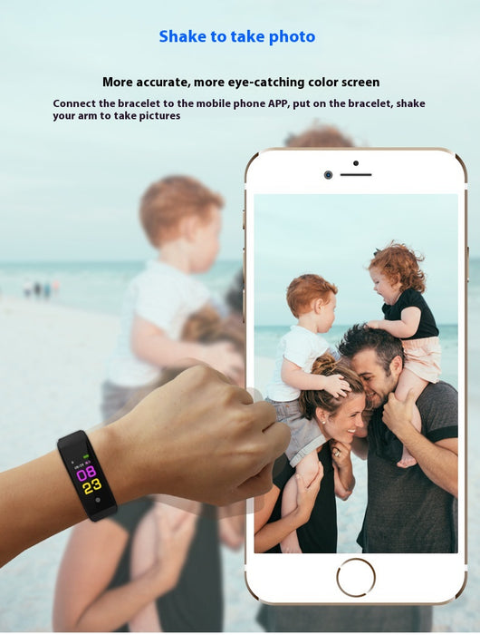 Pulsera Deportiva Inteligente Monitor de Presión Arterial y Frecuencia Cardíaca - Image 16