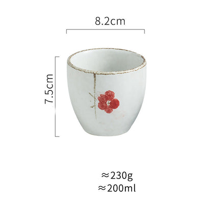 Taza de Té Cerámica Japonesa con Decoración Artesanal - Image 16
