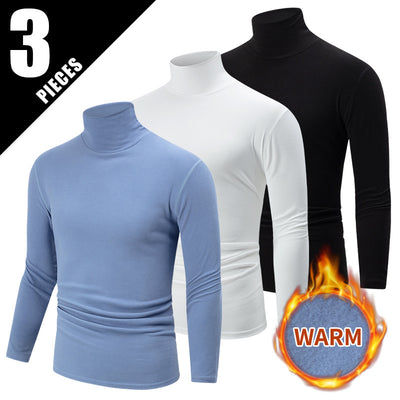 Polera Térmica de Cuello Alto para Hombre - Abrigo Versátil de Invierno - Image 10