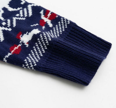 Suéter de Cachemira para Hombre con Cuello Redondo y Estampado - Image 15