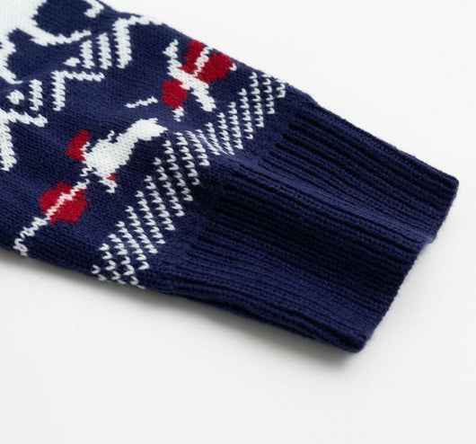 Suéter de Cachemira para Hombre con Cuello Redondo y Estampado - Image 15