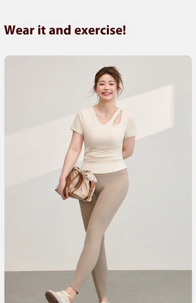 Top Deportivo Talla Grande para Yoga con Soporte de Pecho - Image 23