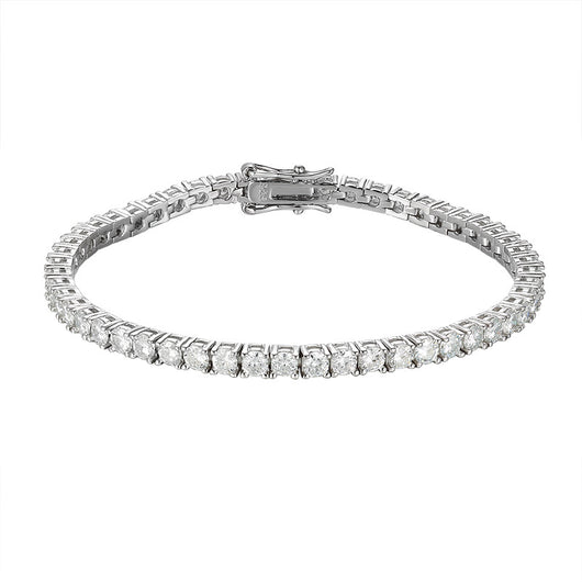 Pulsera Tenis de Moissanita 10 Quilates en Plata Esterlina S925 - Image 5