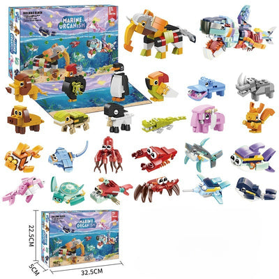 Bloques de Construcción Árbol de Navidad en Caja Sorpresa - Image 27