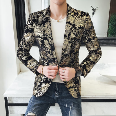 Traje Casual Británico para Hombre - Estilo Individual Moderno - Image 2