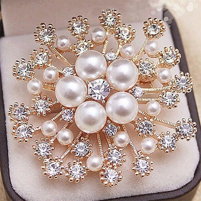 Broche Floral Exquisito Grande para Mujer - Image 6