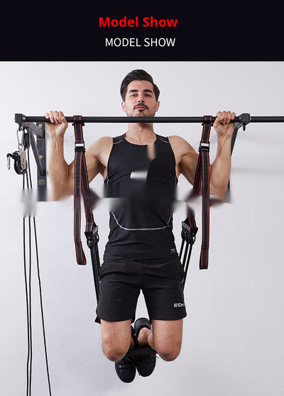 Expansor de Pecho con Amortiguador de Pie para Entrenamiento en Casa - Image 10