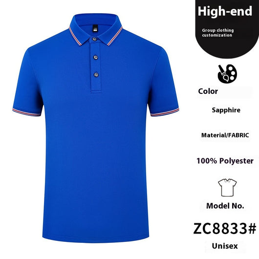 Playera Polo Cuello Clásico de Color Sólido - Image 6
