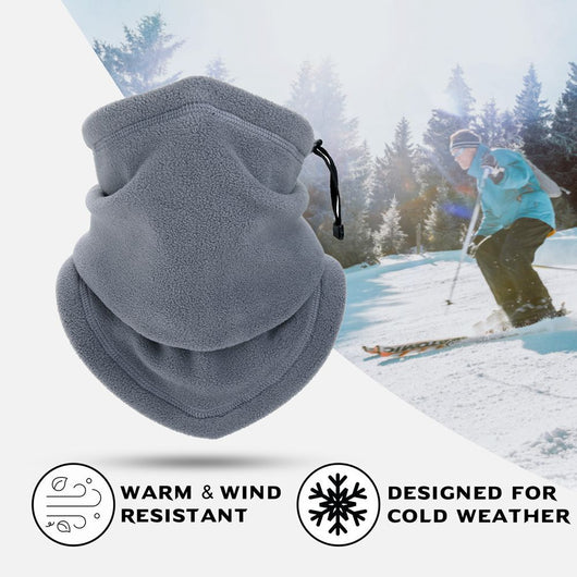 Pasamontaña Térmico Deportivo - Braga Cuello Polar Multiusos para Invierno - Image 7
