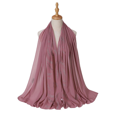 Pañuelo Elegante con Strass Cerrado para Mujer - Accesorio de Moda Versátil - Image 12