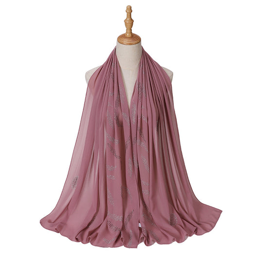 Pañuelo Elegante con Strass Cerrado para Mujer - Accesorio de Moda Versátil - Image 12