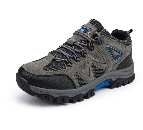 Zapatos de Senderismo Ante para Hombre - Diseño Bajo y Versátil