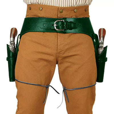 Cartuchera Steampunk Western para Revólver Estilo Vaquero - Image 10