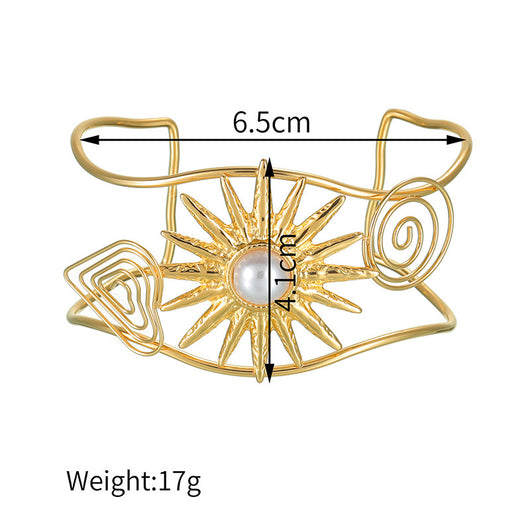 Pulsera Hueca Moderna con Diseño Europeo y Americano - Image 16