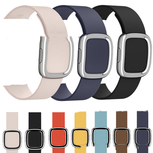 Correa de Cuero con Hebilla Moderna para Apple Watch - Image 13