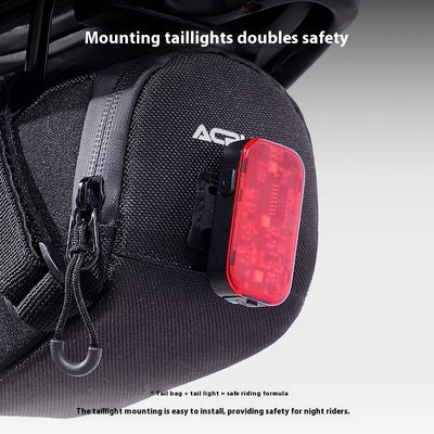 Bolsa Trasera Impermeable para Bicicleta con Luz LED Integrada - Image 4