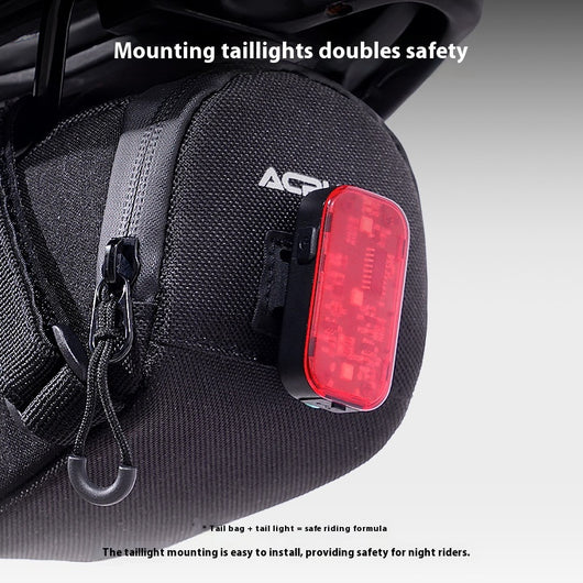 Bolsa Trasera Impermeable para Bicicleta con Luz LED Integrada - Image 4