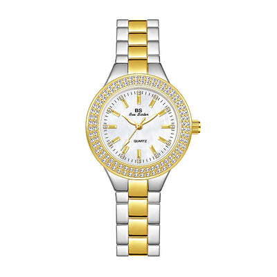 Reloj de Pulsera para Mujer con Cadena Completa de Diamantes - Image 6