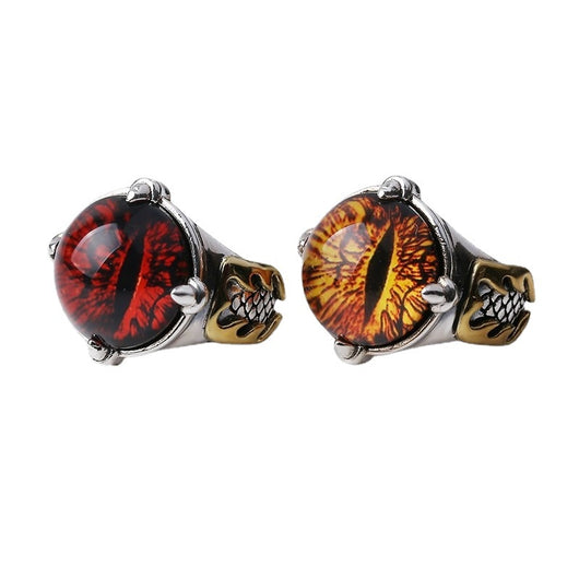 Anillo Dominante de Ojos Divididos para Hombre - Image 4