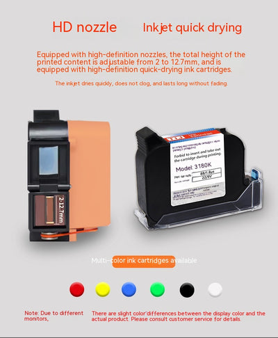 Impresora Portátil de Inyección de Tinta para Códigos, Fechas y Lotes - Image 8