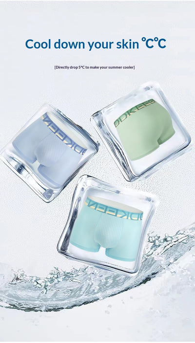 Calzoncillos Hombre Ice-Silk Frescos y Transpirables para Verano - Image 15