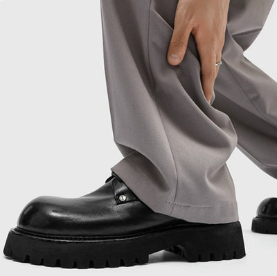 Zapatos Casuales de Cuero para Hombre con Suela Reforzada - Image 3