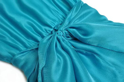 Vestido Elegante de Gasa con Cintura Ajustada y Volantes al Estilo Francés - Image 10